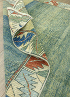 Soho Antiq-Allium El Dokuma Yeşil Azeri Halı 124x187 Cm-Halı-6-roqelvaxirum.shop