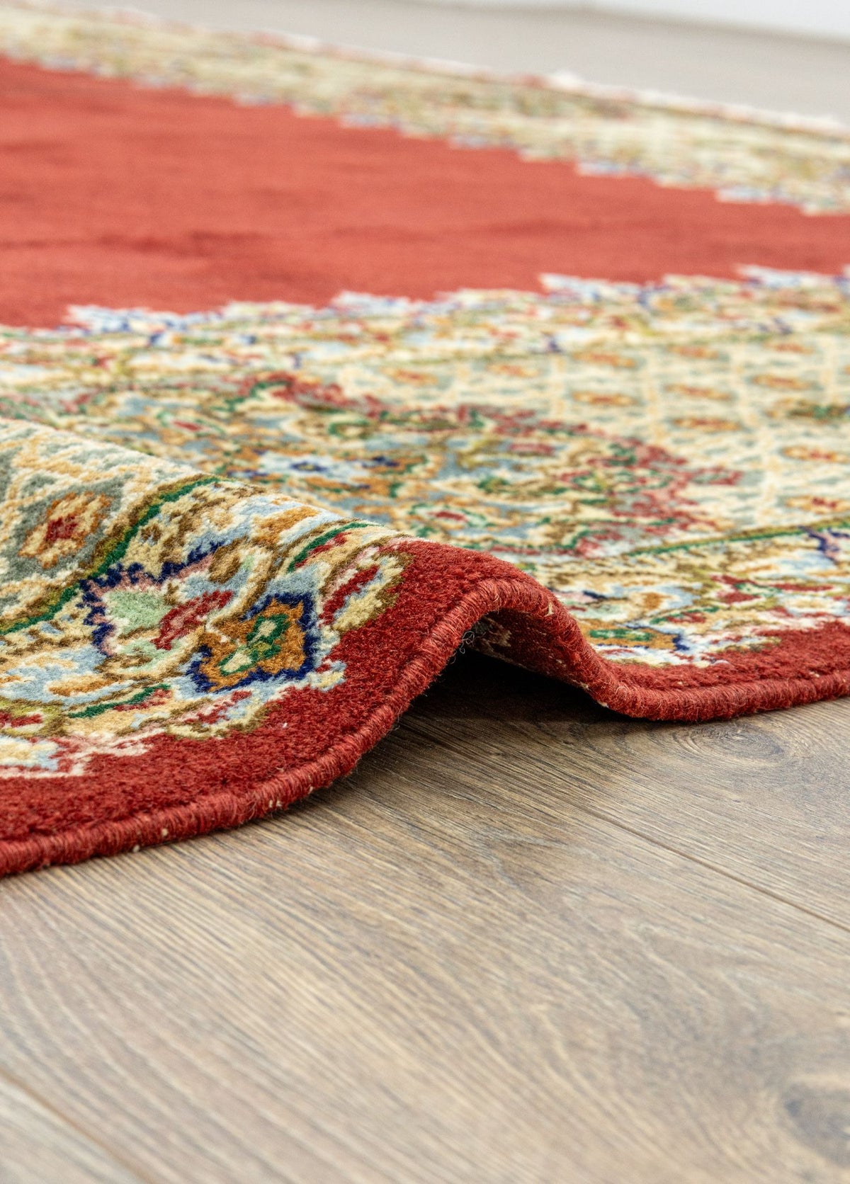 Soho Antiq-Armiya Madalyon Desenli Büyük İran Halısı 304x390 Cm-5-roqelvaxirum.shop