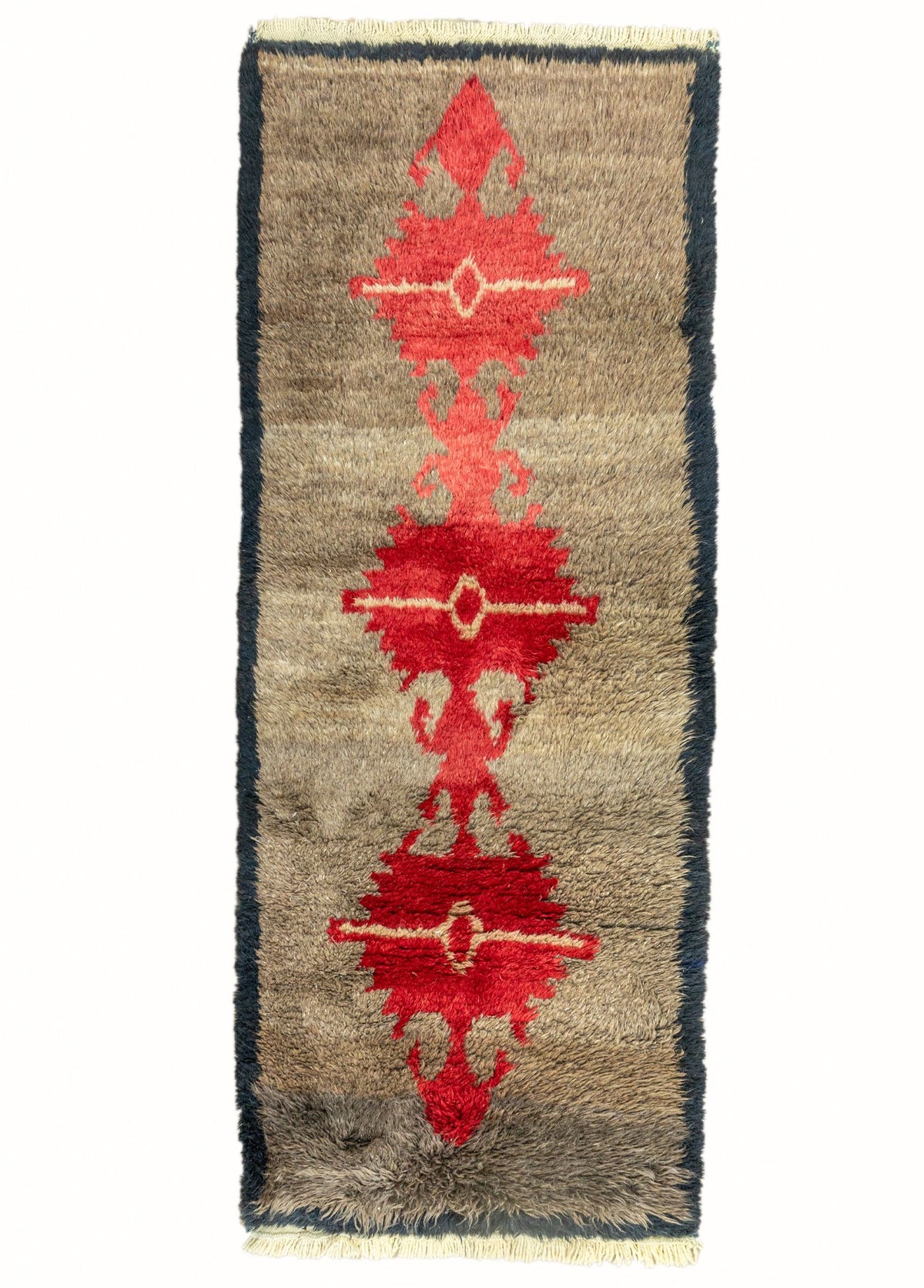 Soho Antiq-Batllo İlkel Tasarımlı Tülü Yolluk 88 x 227 Cm-Halı-1-roqelvaxirum.shop