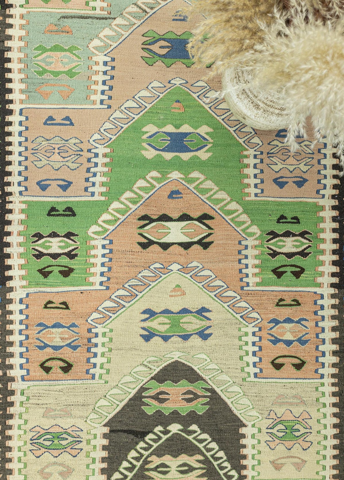 Soho Antiq-Batllo Pastel Renkli El Dokuma Kilim 122x185 Cm-Kilim-3-roqelvaxirum.shop