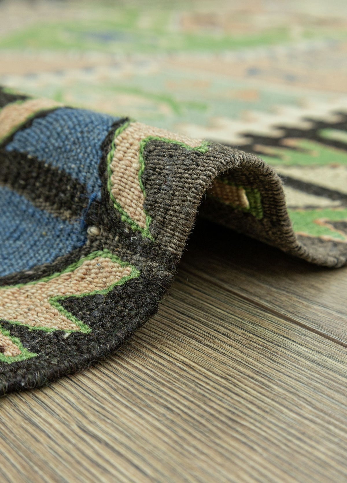 Soho Antiq-Batllo Pastel Renkli El Dokuma Kilim 122x185 Cm-Kilim-5-roqelvaxirum.shop