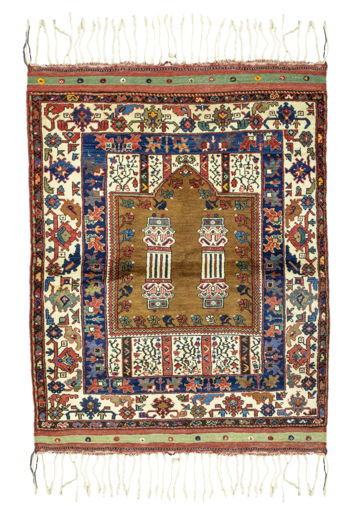 Soho Antiq-Bukan El Dokuma Dazkırı Halısı 128x147 Cm-1-roqelvaxirum.shop