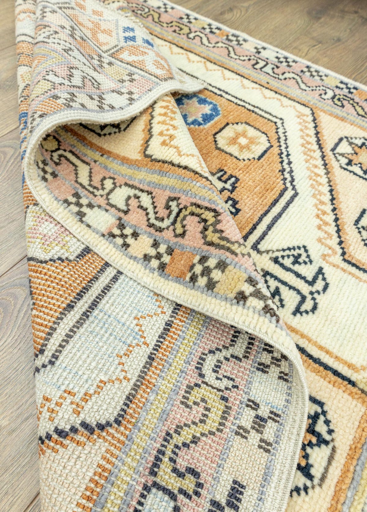 Soho Antiq-Bukan Geometrik Tasarımlı Halı 104x142 Cm-Halı-6-roqelvaxirum.shop
