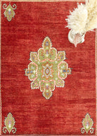 Soho Antiq-Camel Kırmızı El Dokuma Halı 207x286 Cm-Halı-3-roqelvaxirum.shop