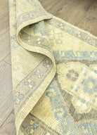Soho Antiq-Daisy Rustik Desenli Yün Yolluk 67x145 Cm-Halı-6-roqelvaxirum.shop