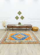 Soho Antiq-Dargıl El Dokuma Renkli Dazkırı Halı 158x210 Cm-Halı-2-roqelvaxirum.shop