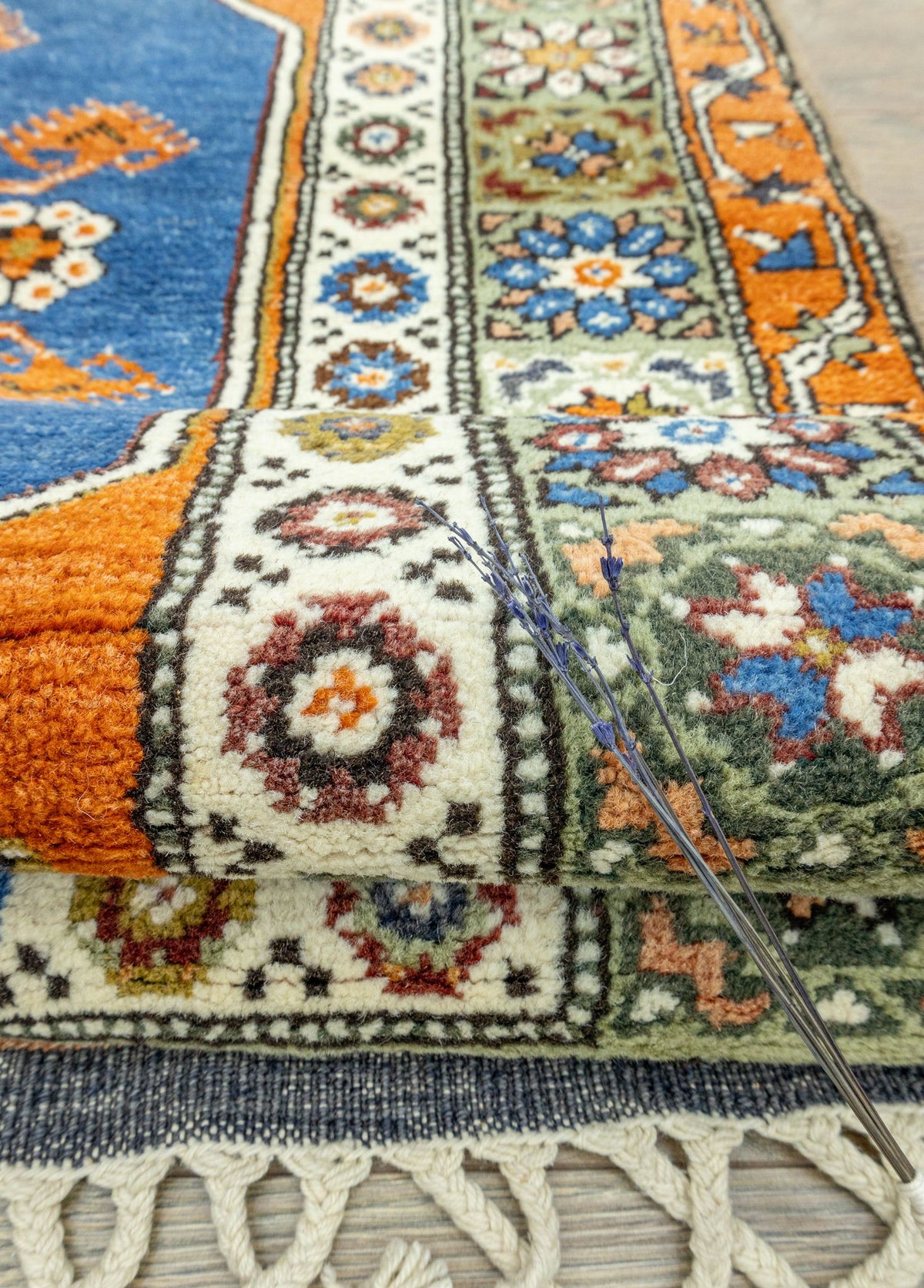 Soho Antiq-Dargıl El Dokuma Renkli Dazkırı Halı 158x210 Cm-Halı-4-roqelvaxirum.shop