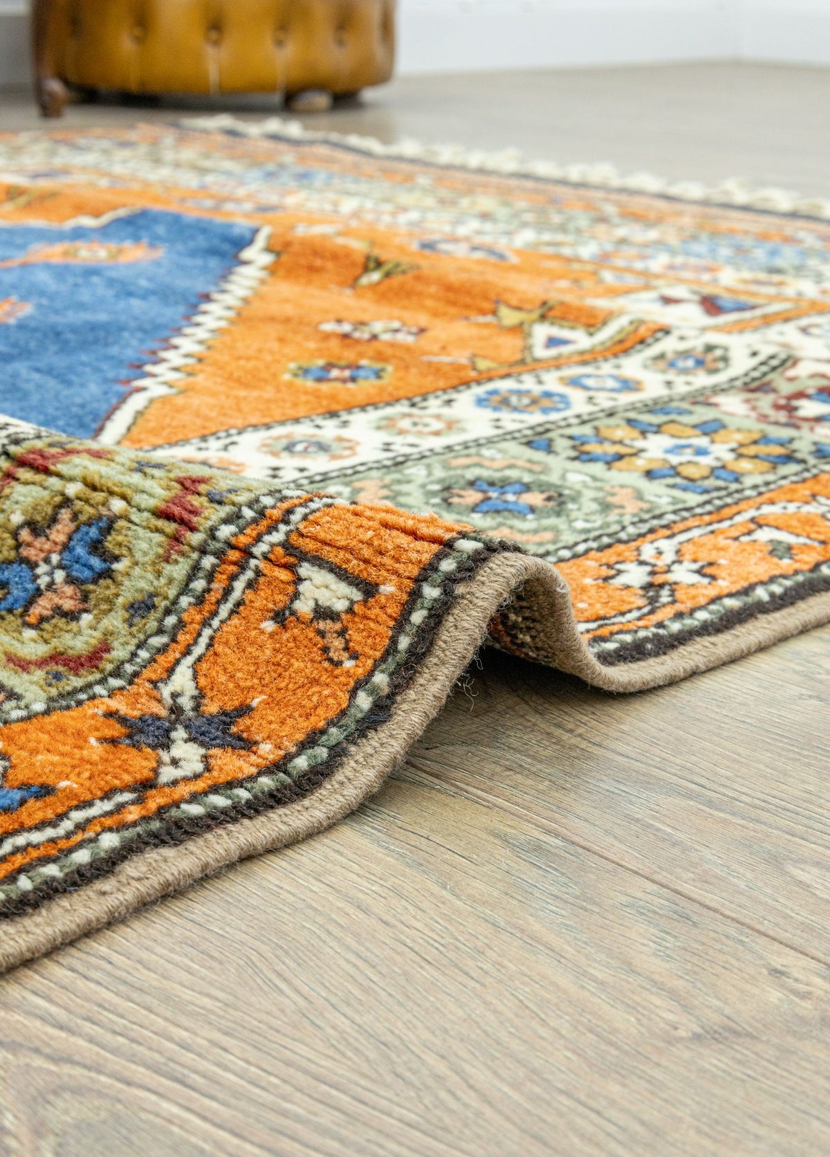Soho Antiq-Dargıl El Dokuma Renkli Dazkırı Halı 158x210 Cm-Halı-5-roqelvaxirum.shop