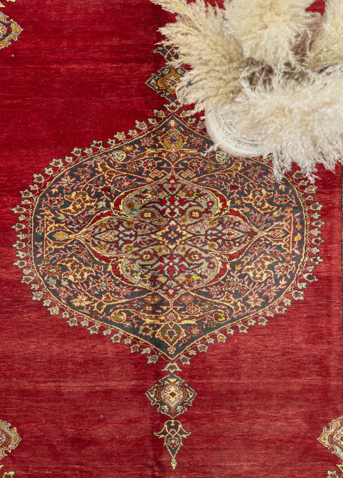Soho Antiq-Devin El Dokuma Antika Saray Halısı 387x427 Cm-Halı-3-roqelvaxirum.shop