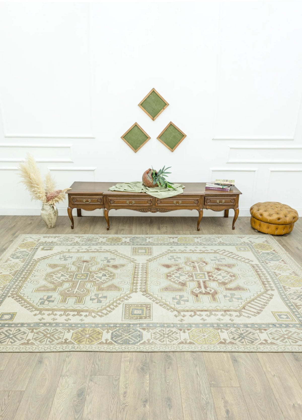 Soho Antiq-Deyra Rustik Tasarımlı Yün Halı 200x327 Cm-2-roqelvaxirum.shop