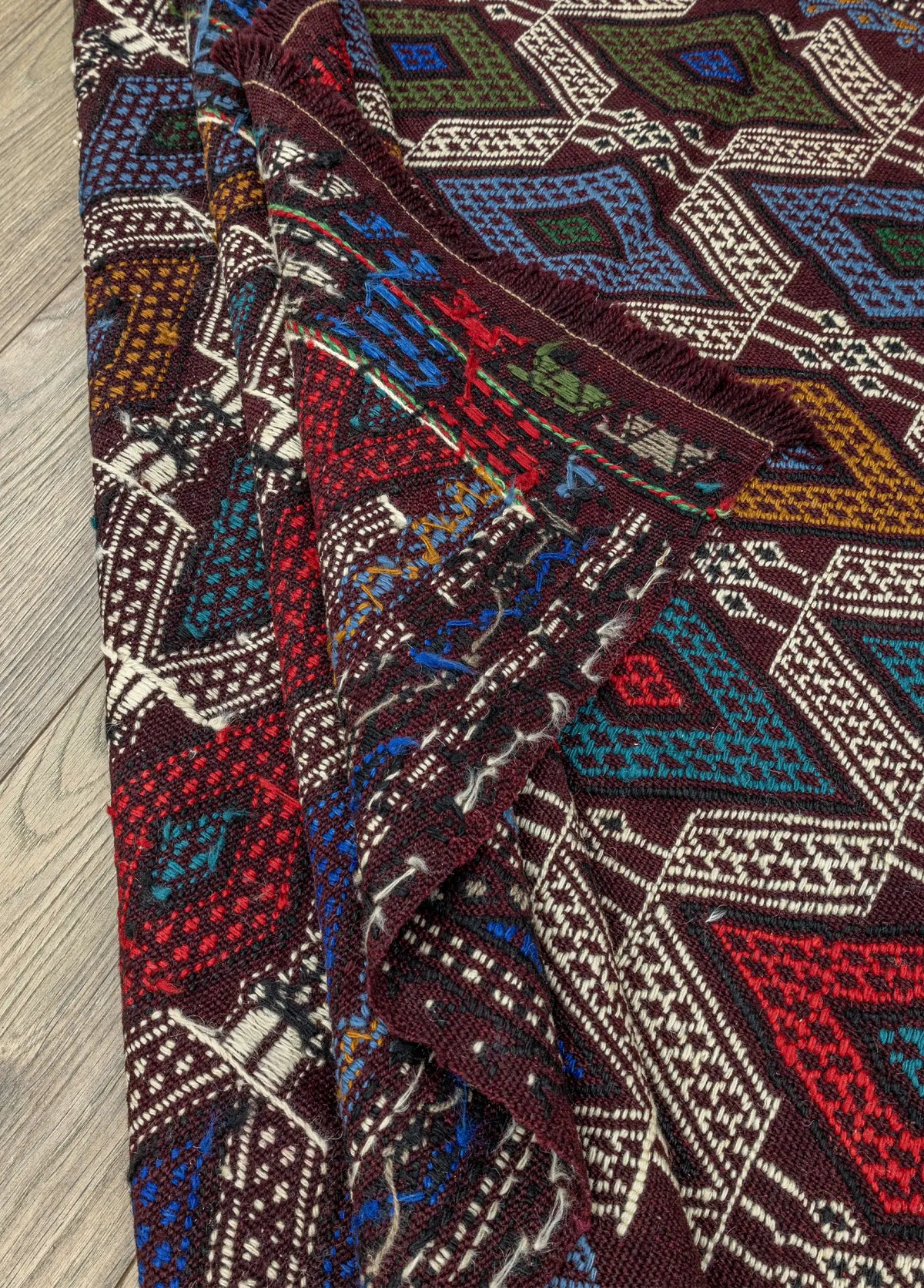 Soho Antiq-Esil El Dokuma Cicim Kilim 131x157 Cm-6-roqelvaxirum.shop