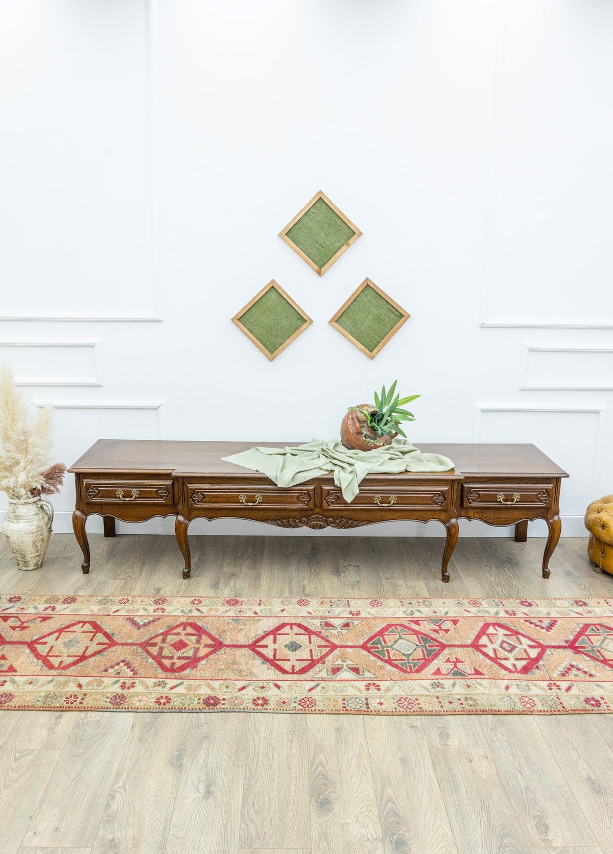 Soho Antiq-Esmat El Dokuma Yün Herki Yolluk 84x366 Cm-Halı-2-roqelvaxirum.shop