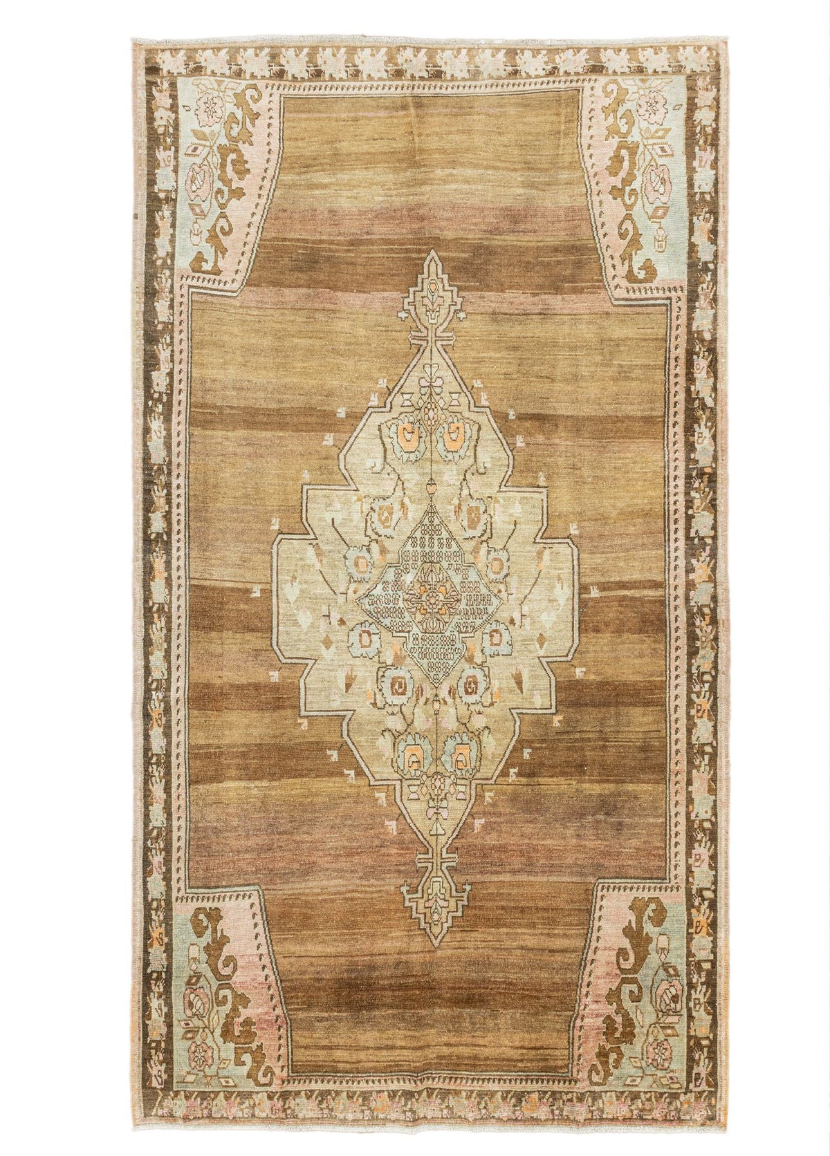 Soho Antiq-Eynehan Abrajlı El Dokuma Halı 200x367 Cm-Halı-1-roqelvaxirum.shop