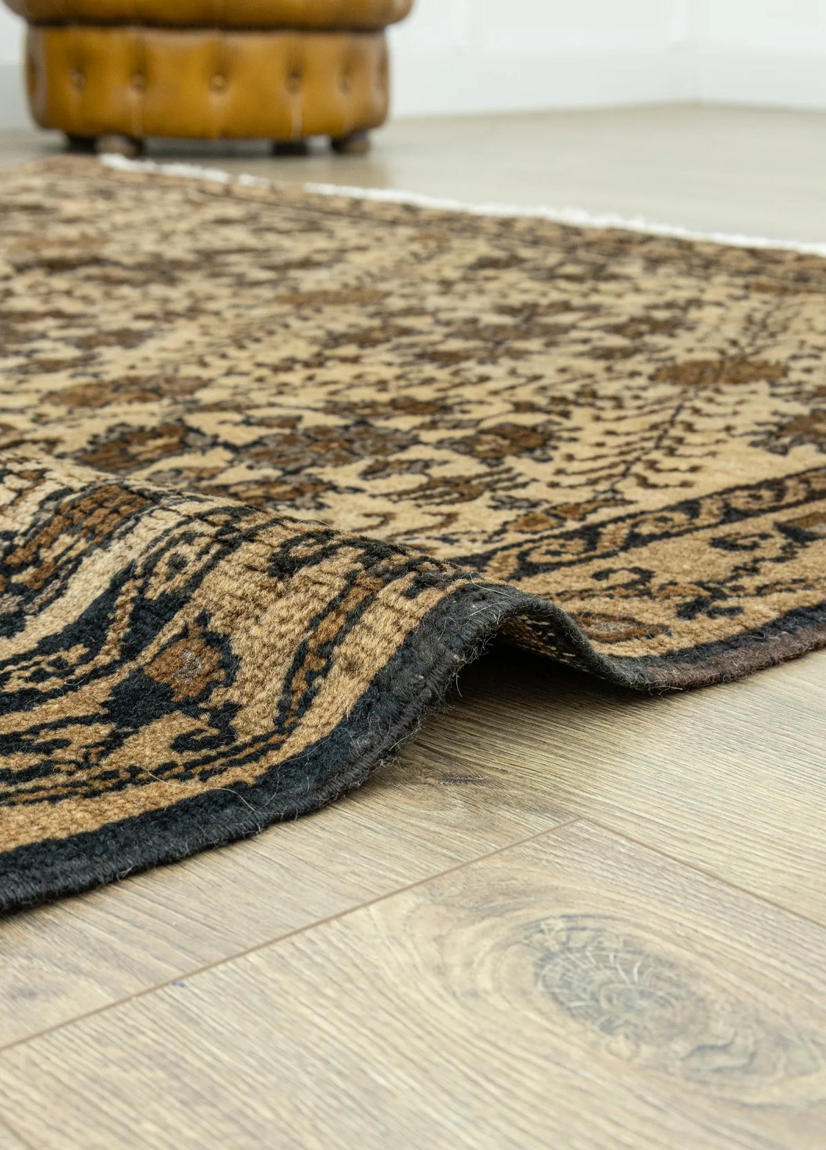 Soho Antiq-Fayra El Dokuma Kahverengi Halı 179x254 Cm-5-roqelvaxirum.shop