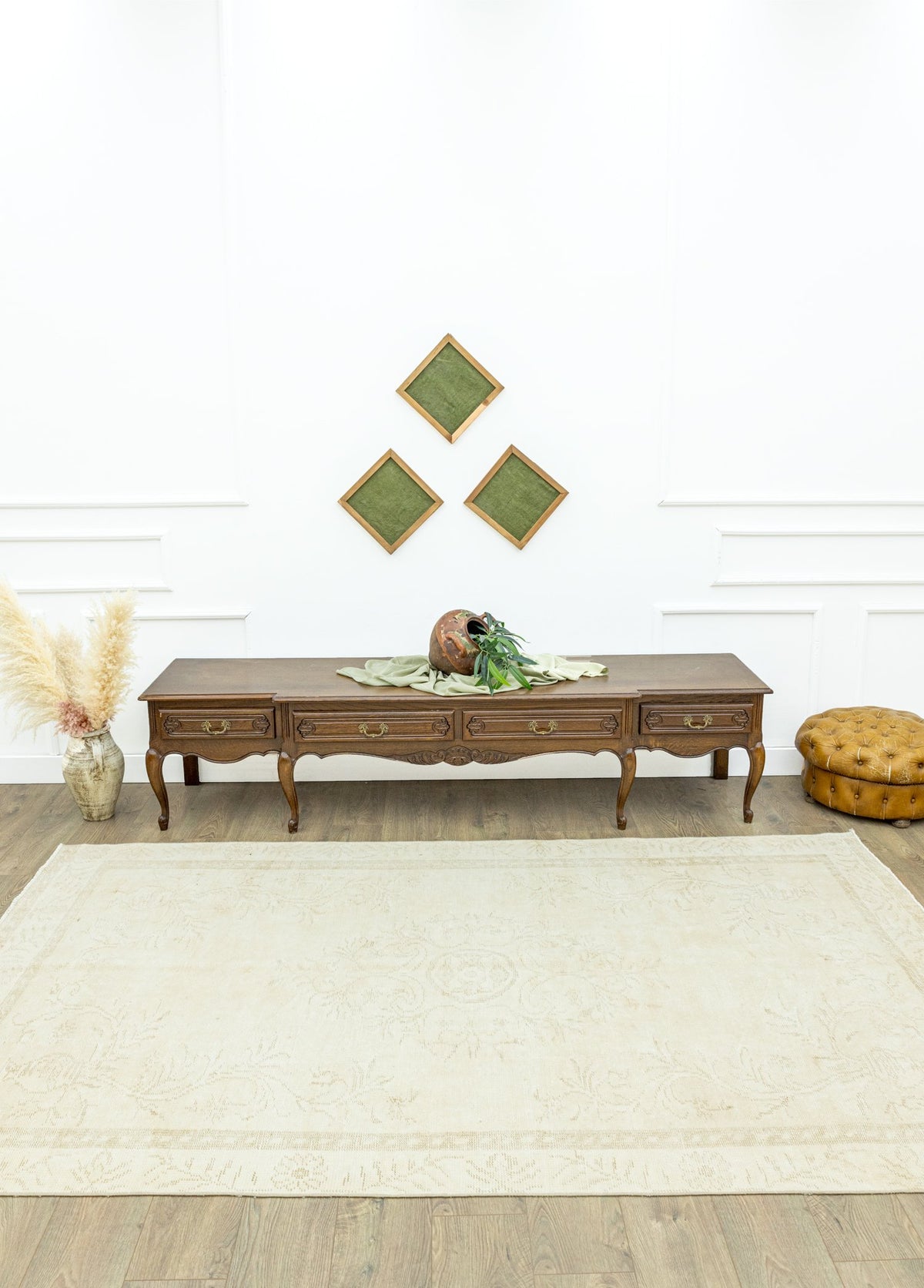 Soho Antiq-Ferzan Natural El Dokuma Halı 170x288 Cm-Halı-2-roqelvaxirum.shop