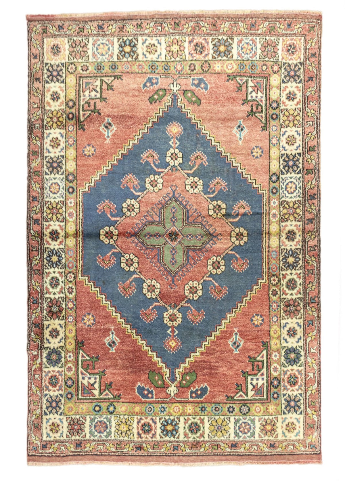 Soho Antiq-Fulya El Dokuma Dazkırı Halı 163x227 Cm-Halı-1-roqelvaxirum.shop
