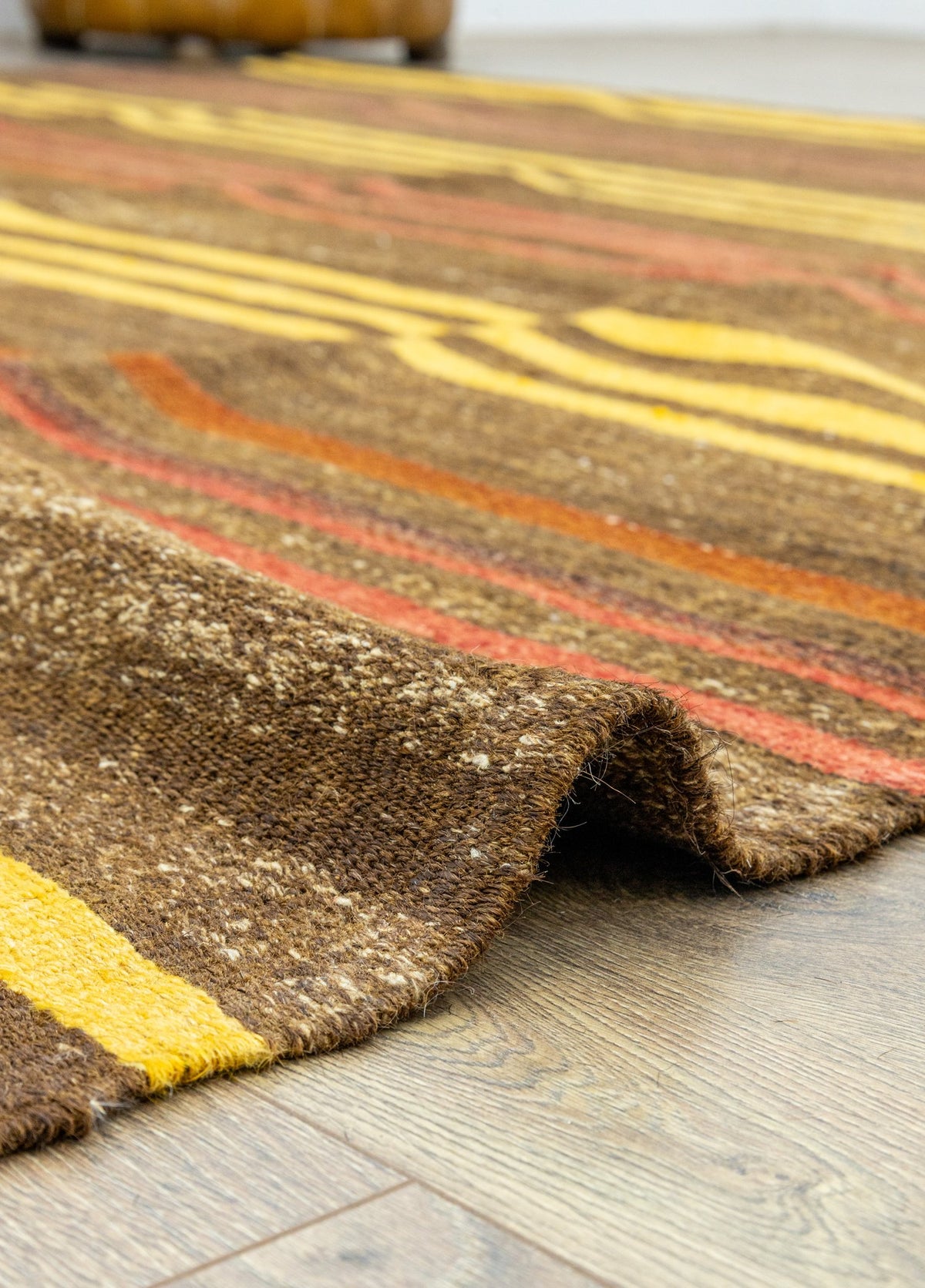Soho Antiq-Hara El Dokuma çubuklu Kilim 214x338 Cm-Kilim-5-roqelvaxirum.shop