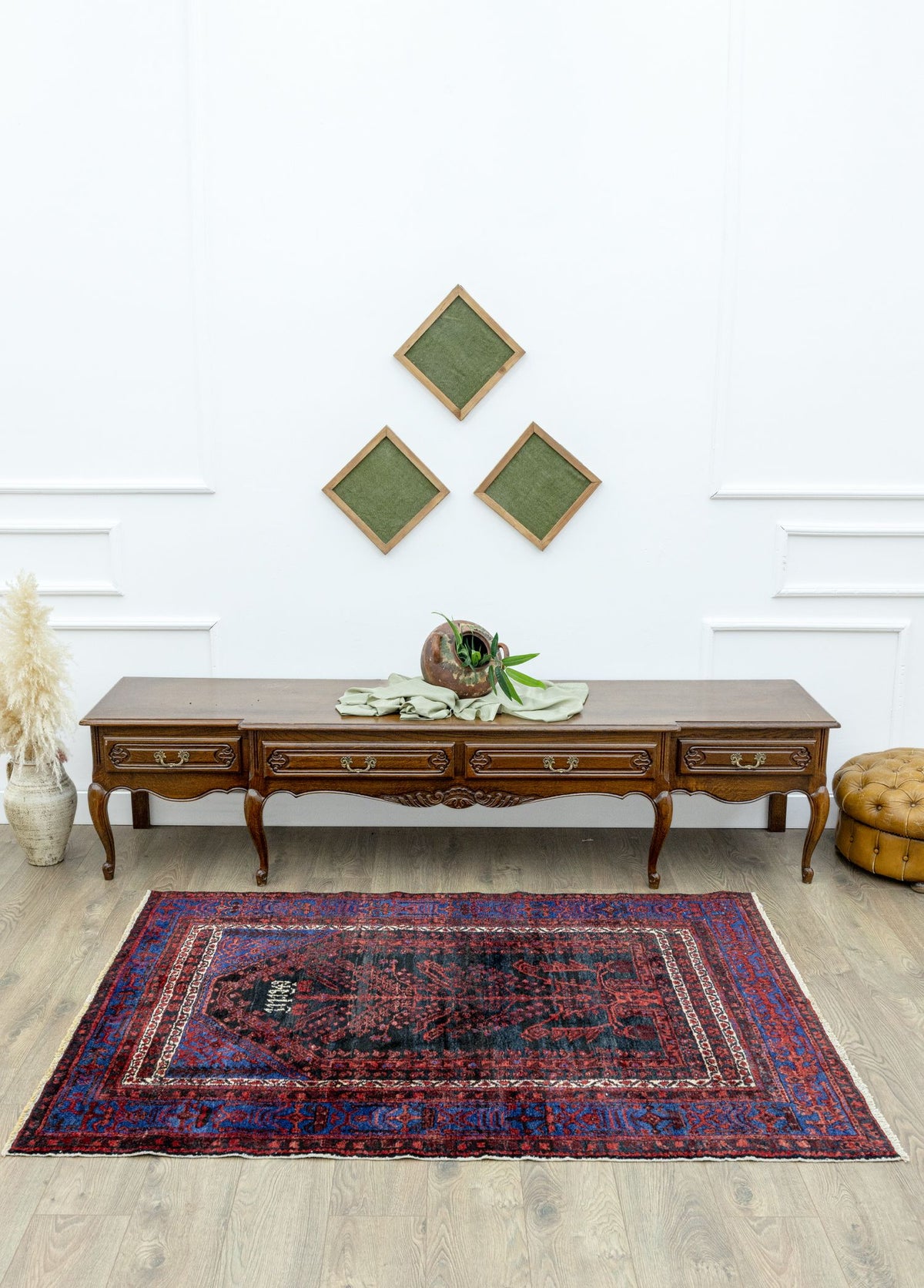Soho Antiq-Haver Hayat Ağacı Motifli Yün Halı 137x183 Cm-Halı-2-roqelvaxirum.shop