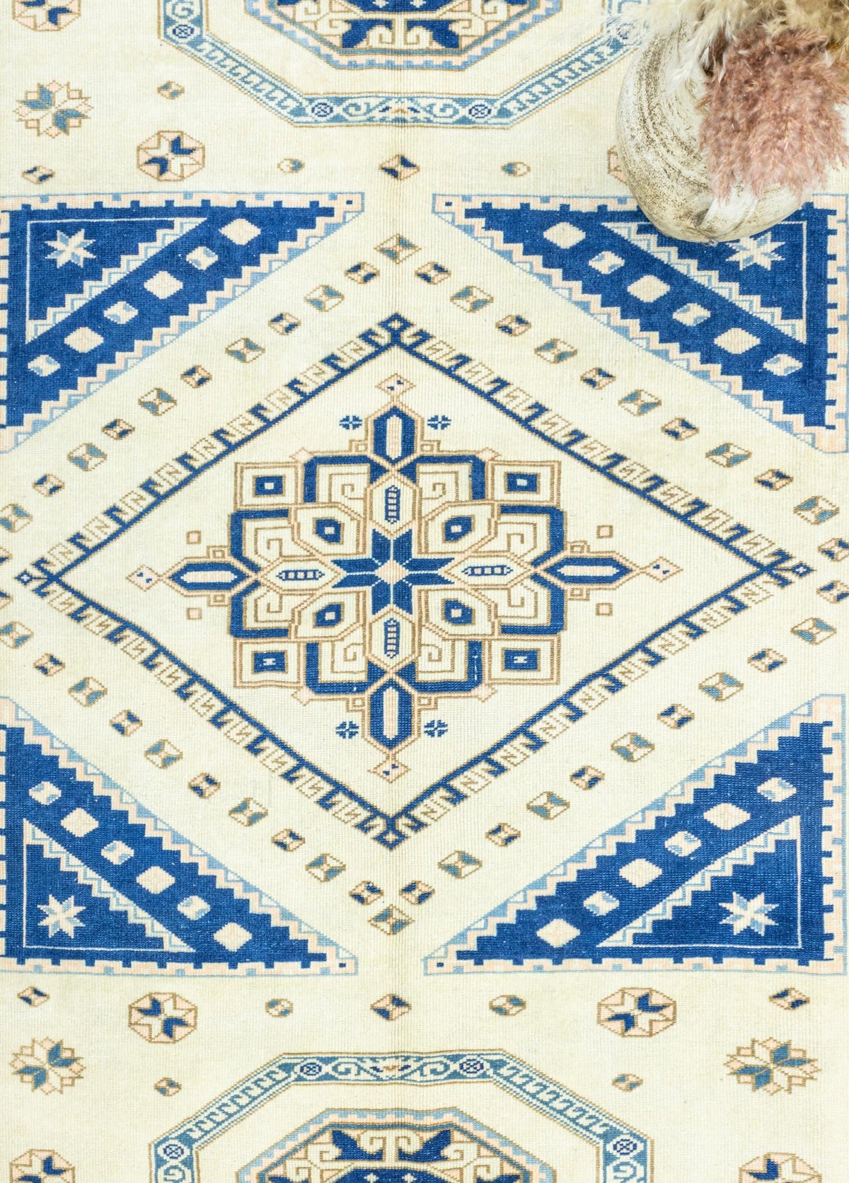 Soho Antiq-Helsa Rustik Tasarımlı El Dokuma Yün Halı 210x287 Cm-Halı-3-roqelvaxirum.shop