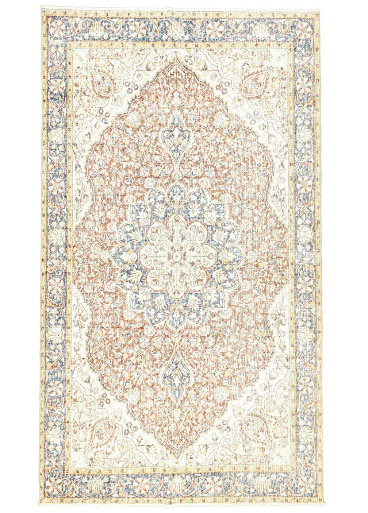 Soho Antiq-Humla Madalyon Tasarımlı Halı 208x326 Cm-Halı-1-roqelvaxirum.shop