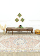 Soho Antiq-Humla Madalyon Tasarımlı Halı 208x326 Cm-Halı-2-roqelvaxirum.shop