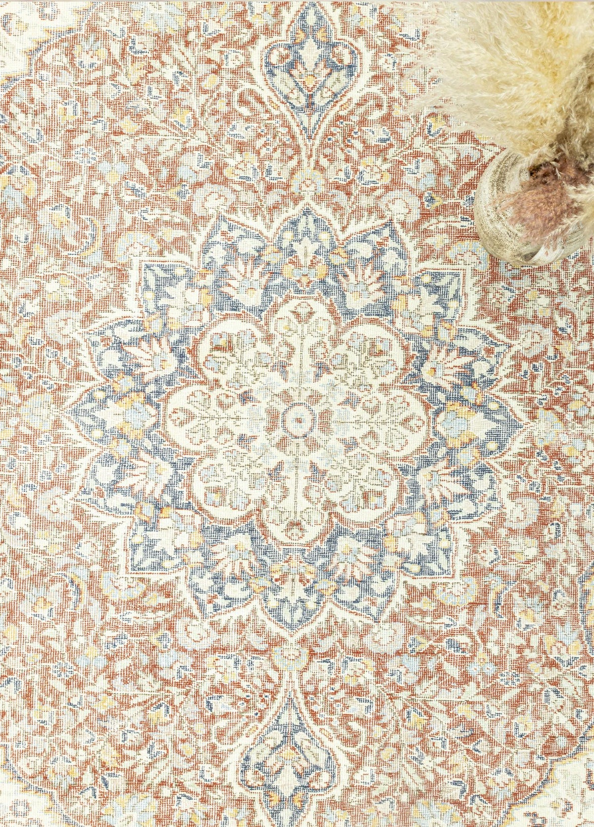 Soho Antiq-Humla Madalyon Tasarımlı Halı 208x326 Cm-Halı-3-roqelvaxirum.shop