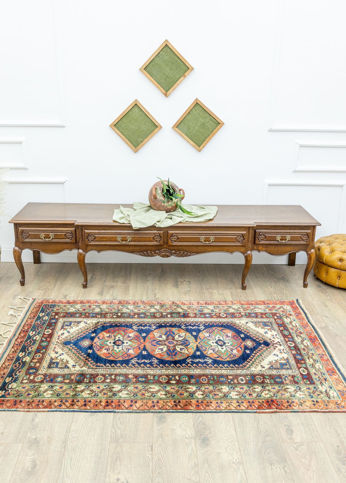 Soho Antiq-İvan El Dokuma Döşemealtı Yün Halı 122x188 Cm-Halı-2-roqelvaxirum.shop