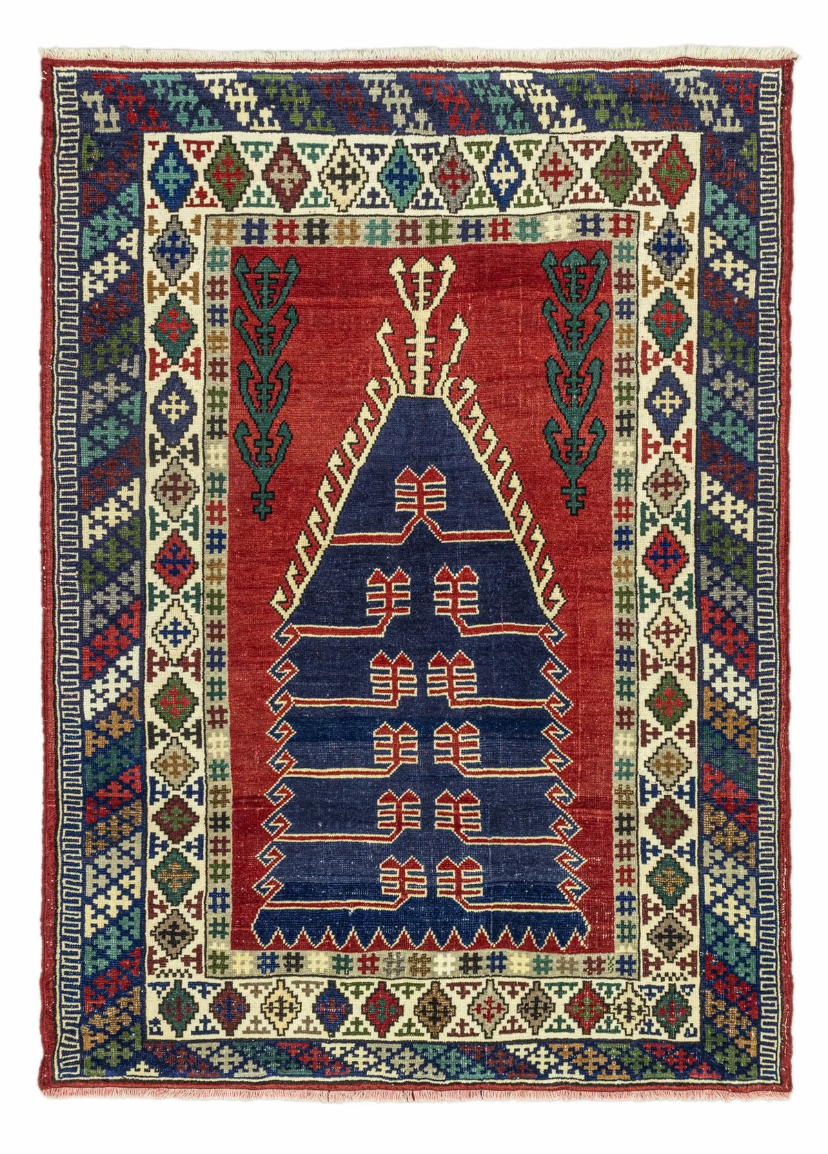 Soho Antiq-Karya Rustik Tasarımlı Yün Halı 131x179 Cm-1-roqelvaxirum.shop