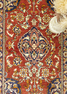 Soho Antiq-Kazvin Floral Desenli Yün Halı 143x250 Cm-Halı-3-roqelvaxirum.shop