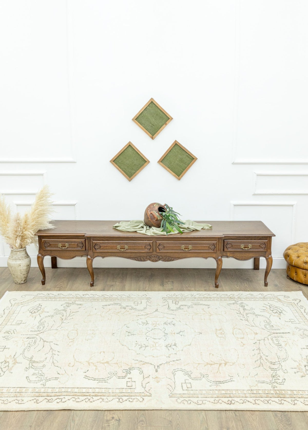 Soho Antiq-Kutal Vintage El Dokuma Halı 166x273 Cm-Halı-2-roqelvaxirum.shop