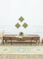 Soho Antiq-Larende Rustik El Dokuma Yolluk 77x276 Cm-Halı-2-roqelvaxirum.shop