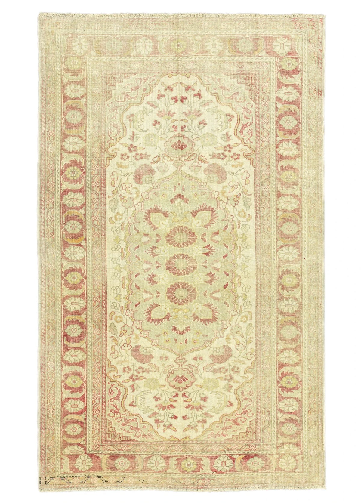 Soho Antiq-Lidya Pastel Renkli Yün Halı 129x212 Cm-1-roqelvaxirum.shop