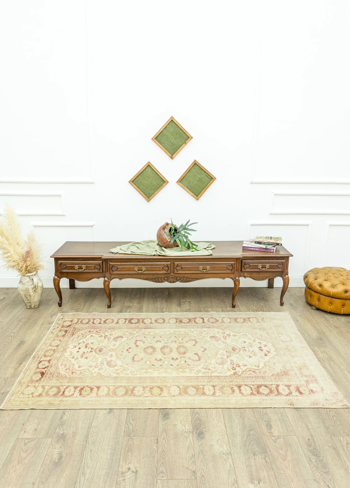 Soho Antiq-Lidya Pastel Renkli Yün Halı 129x212 Cm-2-roqelvaxirum.shop