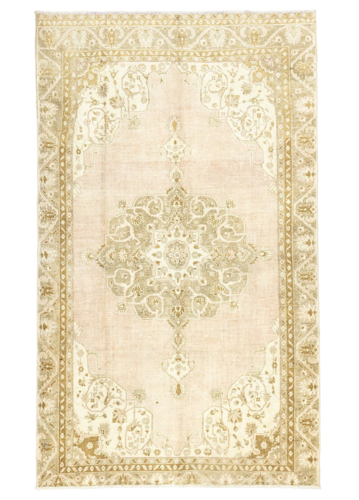 Soho Antiq-Lonice Floral Tasarımlı El Dokuma Halı 213x350 Cm-Halı-1-roqelvaxirum.shop