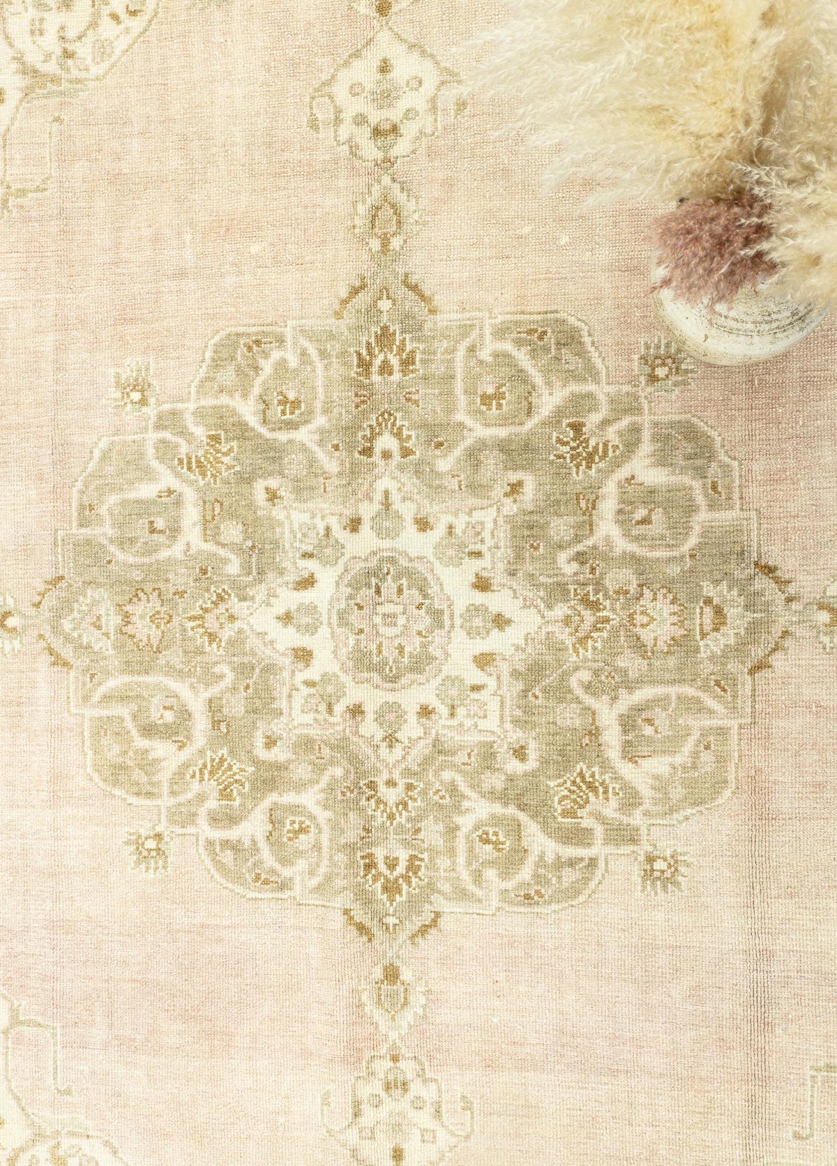 Soho Antiq-Lonice Floral Tasarımlı El Dokuma Halı 213x350 Cm-Halı-3-roqelvaxirum.shop