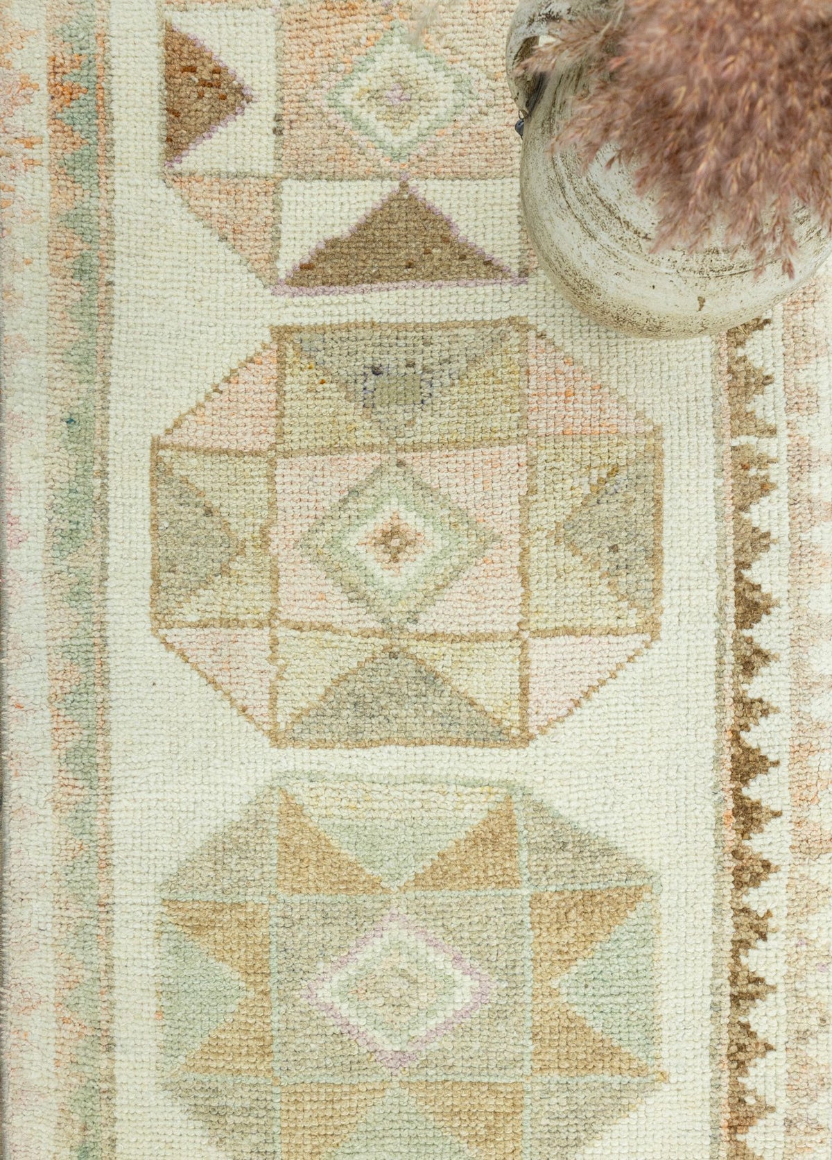 Soho Antiq-Meshed El Dokuma Yün Herki Yolluk 79x397 Cm-Halı-3-roqelvaxirum.shop