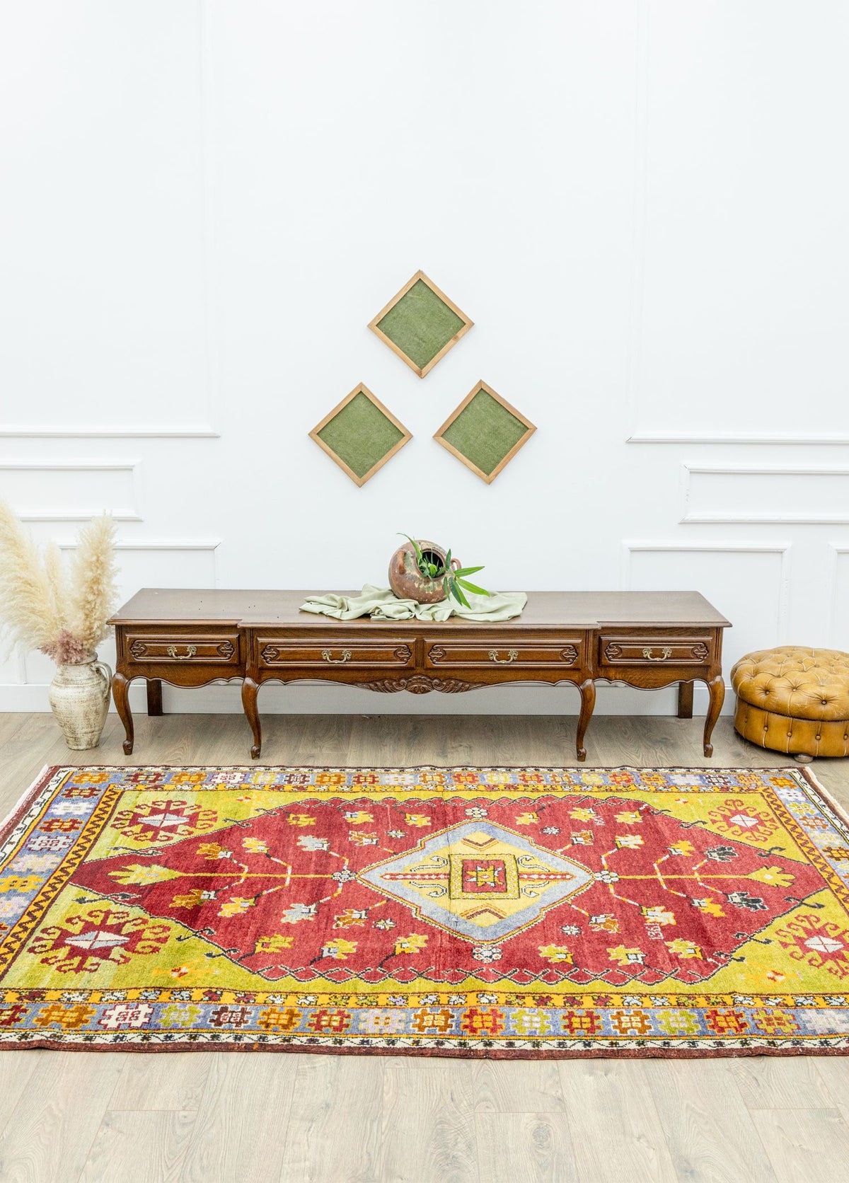 Soho Antiq-Navoi El Dokuma Renkli Dazkırı Halısı 177x274 Cm-Halı-2-roqelvaxirum.shop