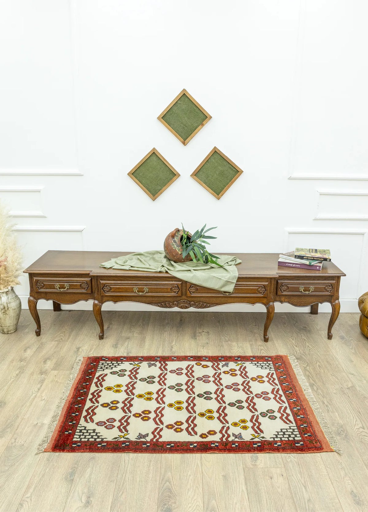 Soho Antiq-Neyra Çintemani Desenli Yün Halı 90x130 Cm-2-roqelvaxirum.shop