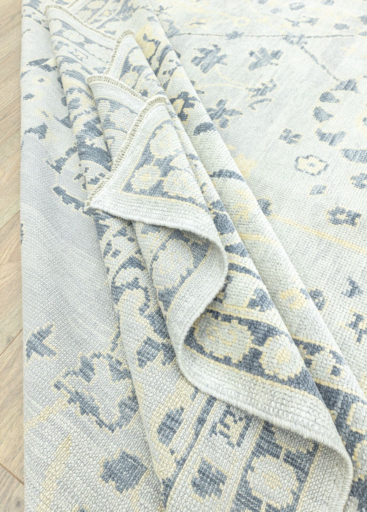 Soho Antiq-Nora Pastel Renkli El Dokuma Uşak Halı 270x370 Cm-Halı-7-roqelvaxirum.shop