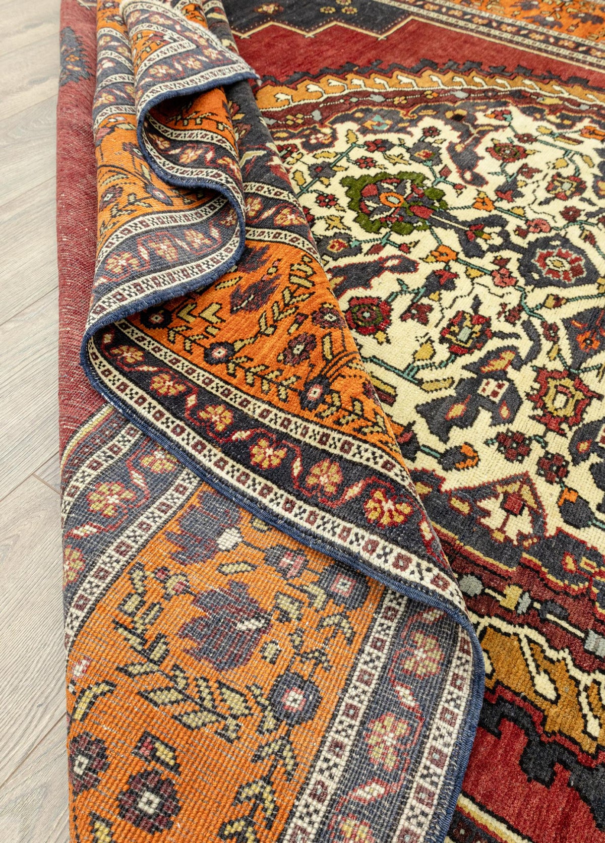 Soho Antiq-Ostan El Dokuma Yün Taşpınar Halısı 201x333 Cm-Halı-6-roqelvaxirum.shop