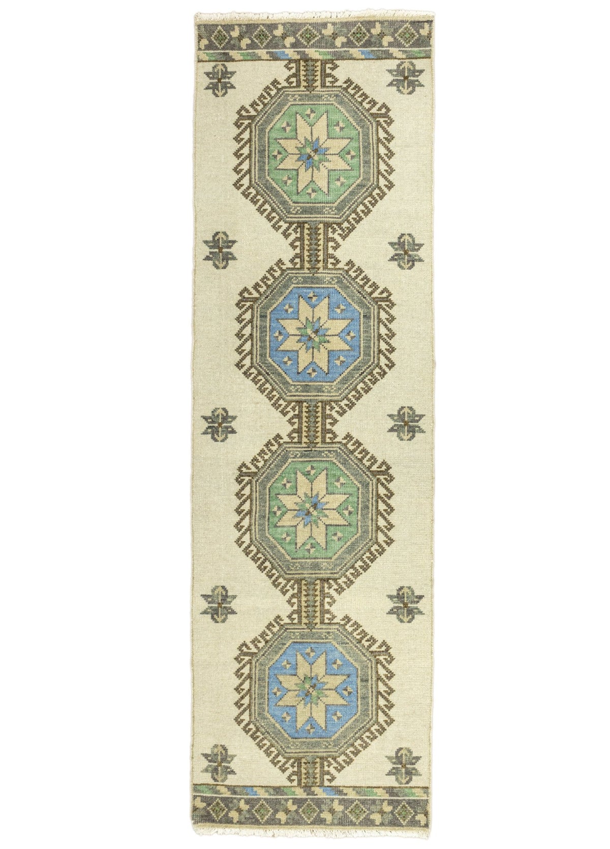 Soho Antiq-Parsabad El Dokuma Uşak Yolluk 75x247 Cm-Halı-1-roqelvaxirum.shop