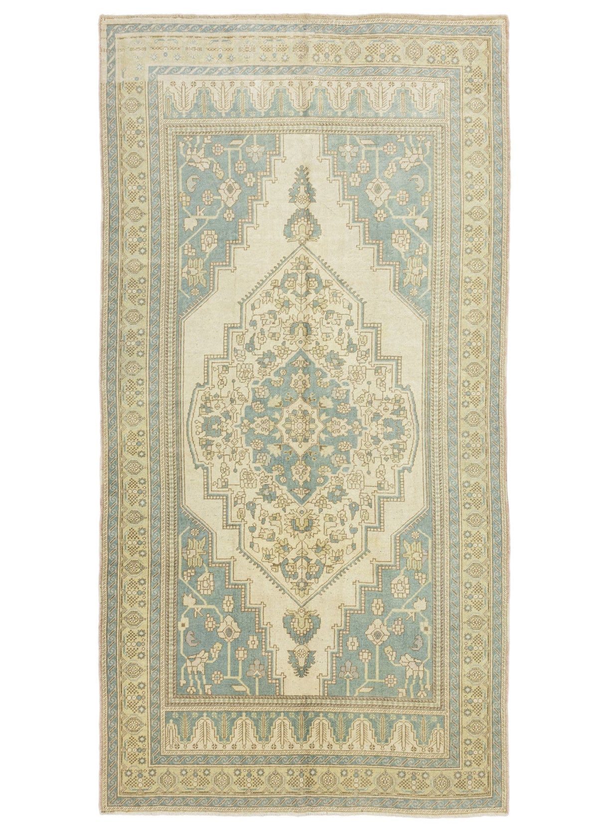 Soho Antiq-Rafsan El Dokuma Taşpınar Halısı 190x371 Cm-1-roqelvaxirum.shop