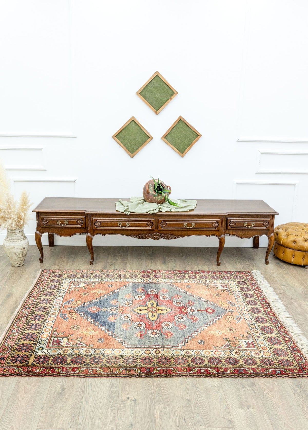 Soho Antiq-Sadaf El Dokuma Yün Dazkırı Halı 153x189 Cm-Halı-2-roqelvaxirum.shop