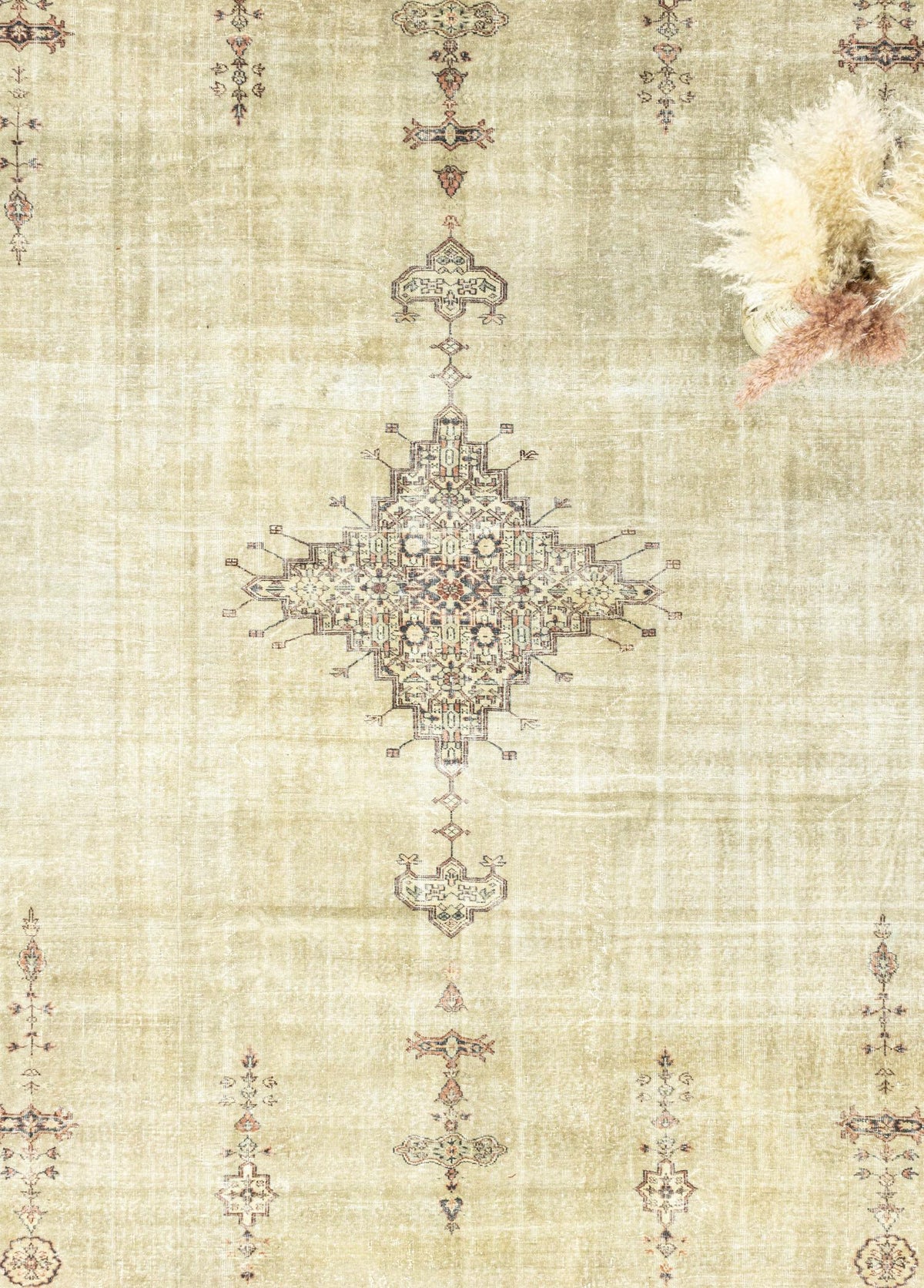 Soho Antiq-Saulet Madalyon Desenli Büyük Halı 413x423 Cm-Halı-3-roqelvaxirum.shop