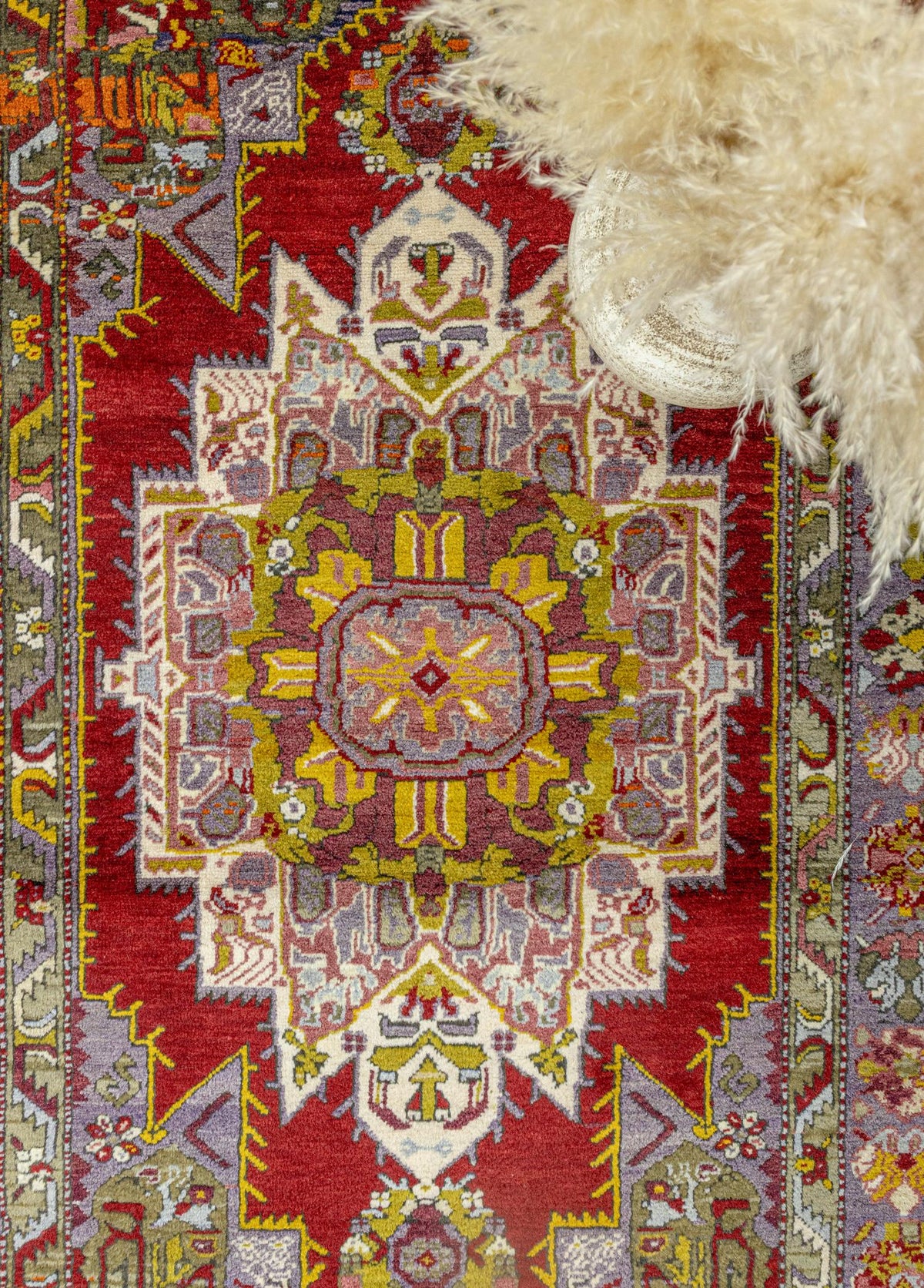 Soho Antiq-Setenay Renkli El Dokuma Yün Halı 125x203 Cm-Halı-3-roqelvaxirum.shop