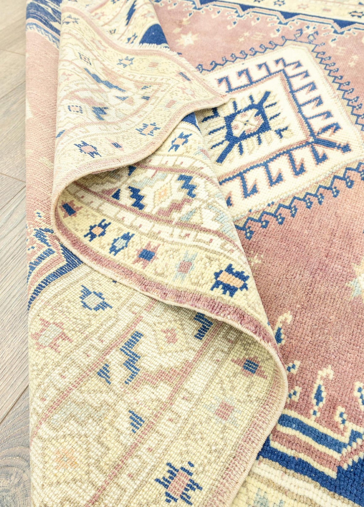 Soho Antiq-Silan El Dokuma Vintage Halı 142x189 Cm-Halı-6-roqelvaxirum.shop