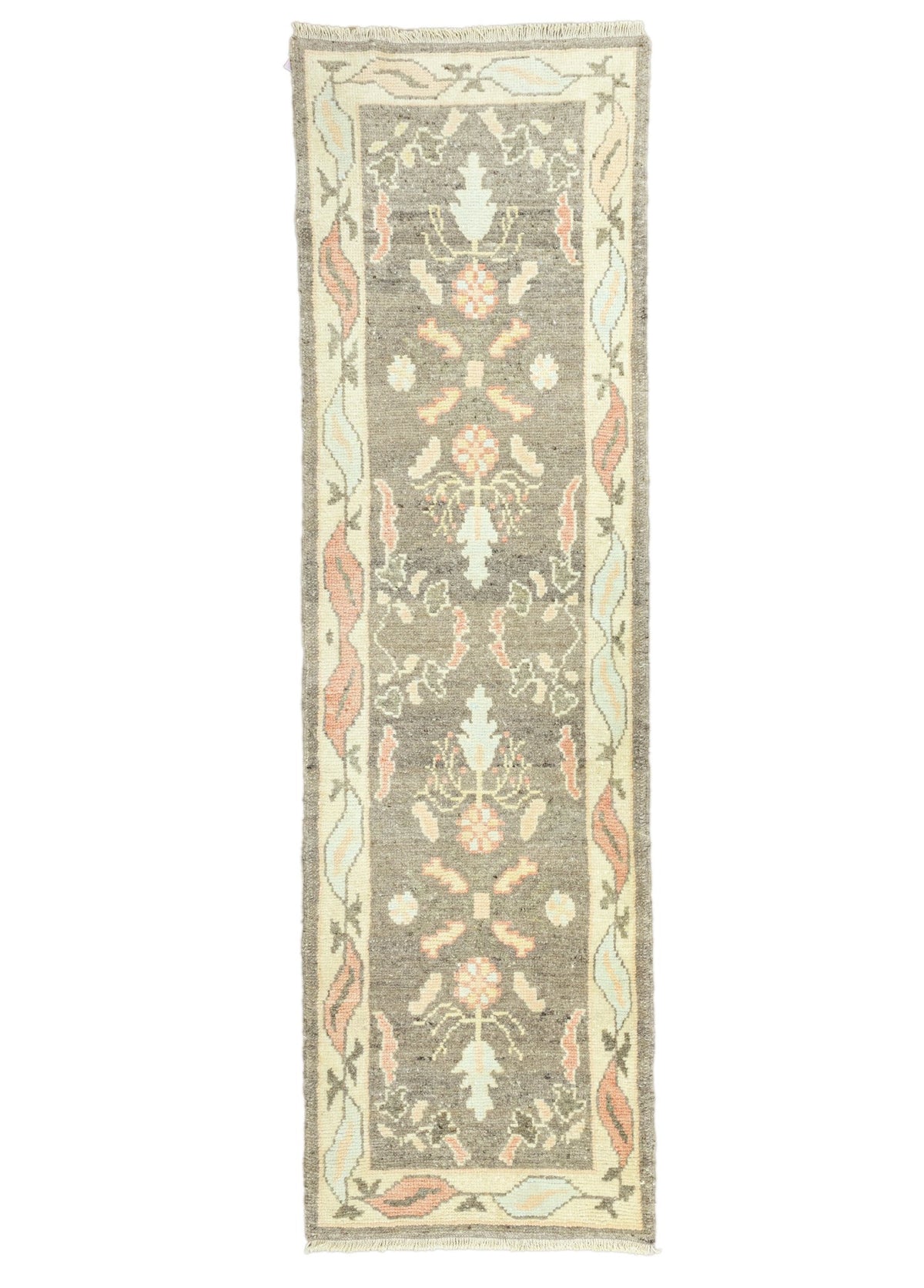Soho Antiq-Siyurgal Floral Desenli Uşak Yolluk 70x251 Cm-Halı-1-roqelvaxirum.shop