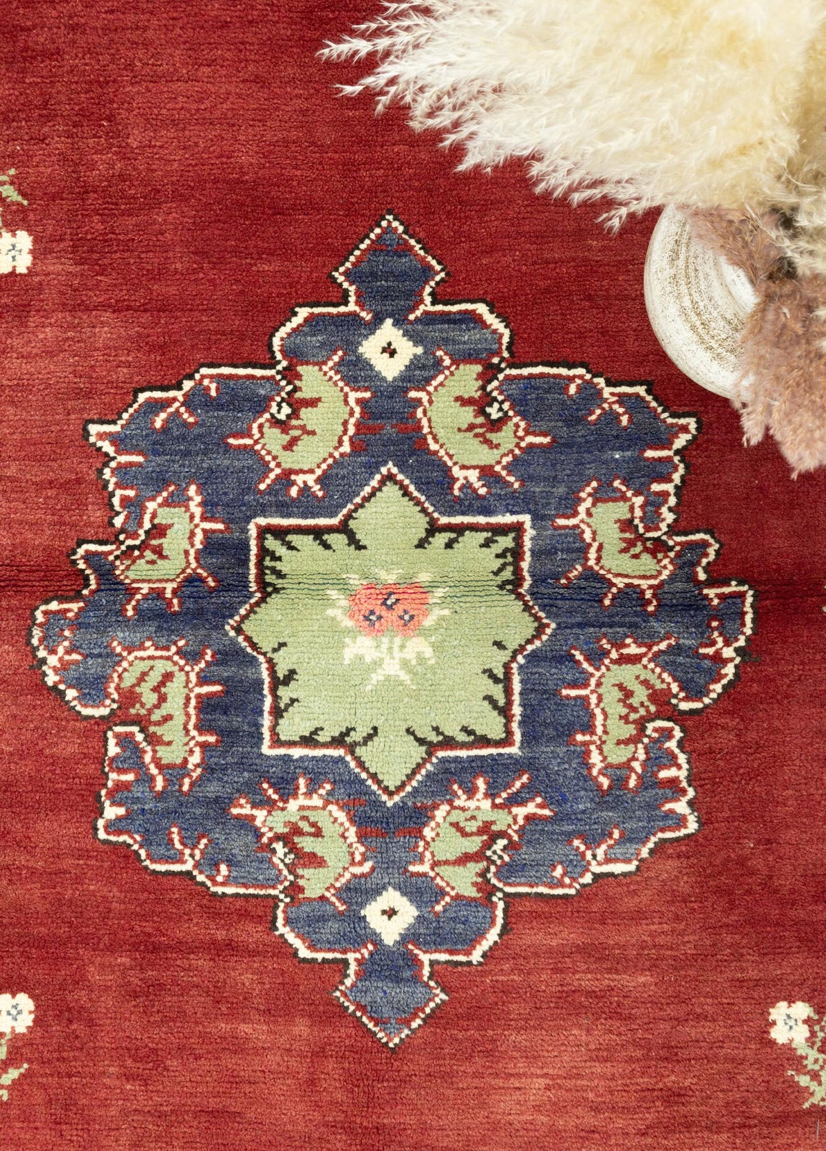 Soho Antiq-Skade Floral Desenli El Dokuma Halı 209x286 Cm-Halı-3-roqelvaxirum.shop