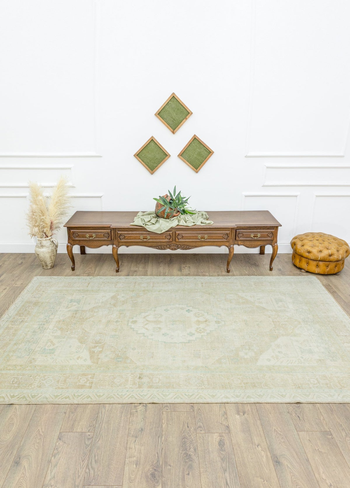 Soho Antiq-Skade Vintage El Dokuma Yün Halı 173x299 Cm-Halı-2-roqelvaxirum.shop