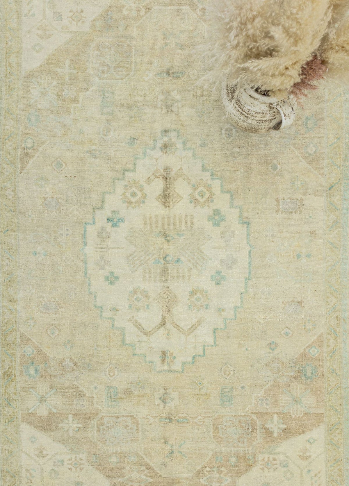 Soho Antiq-Skade Vintage El Dokuma Yün Halı 173x299 Cm-Halı-3-roqelvaxirum.shop